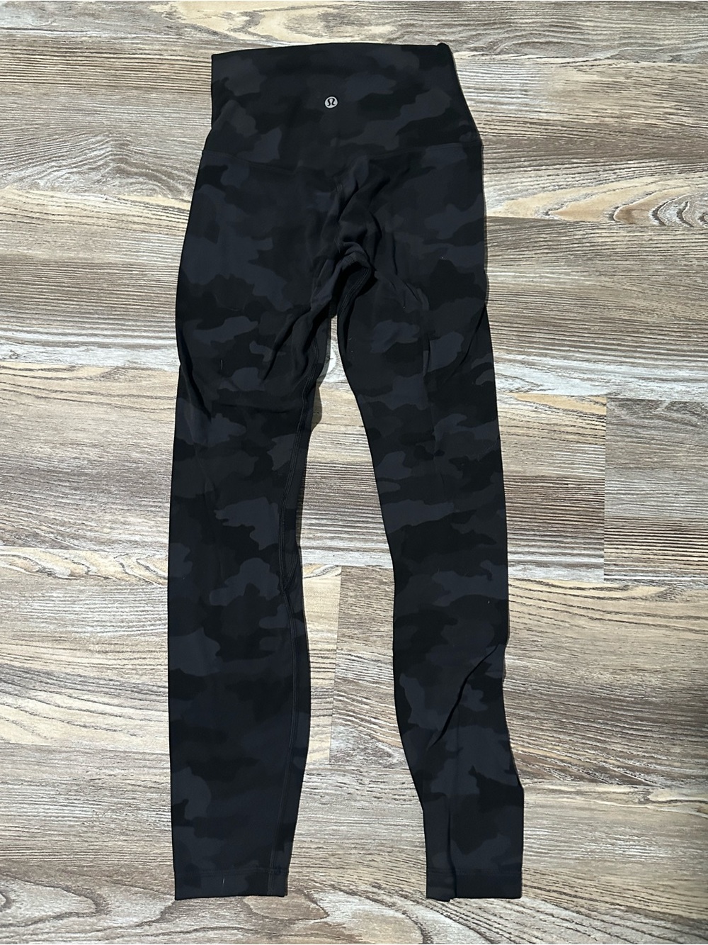 lululemon athletica Black Camo High-Rise Leggings